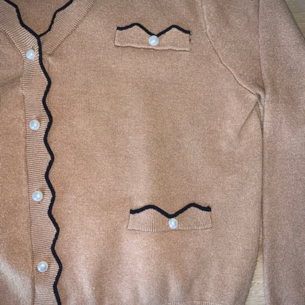 ✨ Adrienne Vittadini Cardigan – Size M – Chic, Cozy & Cute! 💕 - Picture 11 of 12
